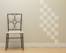 Damask Wall Pattern Decal Modern Vinyl Art Stickers